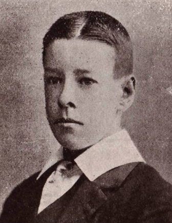 Harry Collier, Dux of Middle IV Form, 1905.